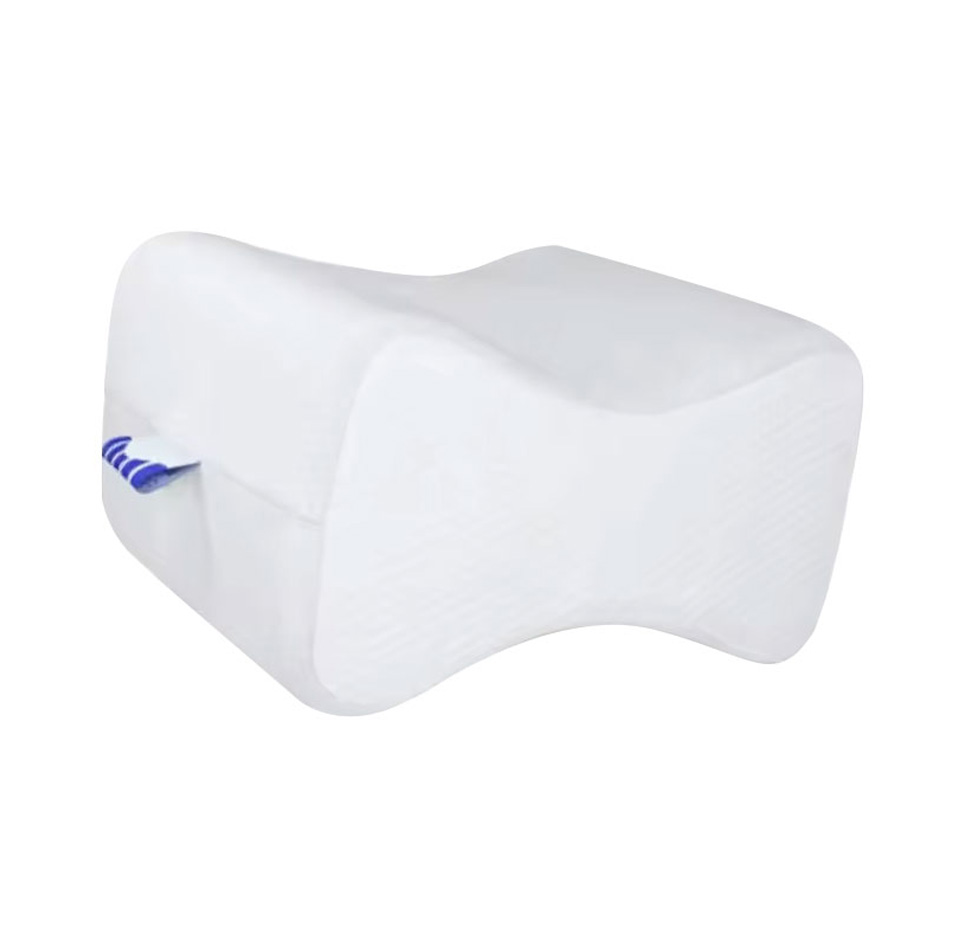 Hvad er princippet med memory foam knæ/ben pude for at forhindre komplikationer?